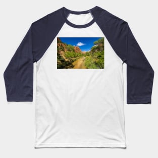 Up the Virgin River, Zion National Park Baseball T-Shirt